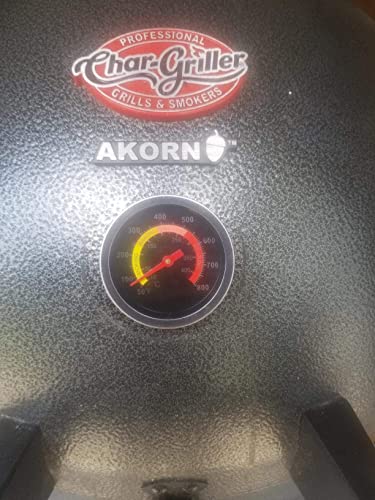 2-Pack Grill Temperature Gauge for Charcoal Pit Smoker