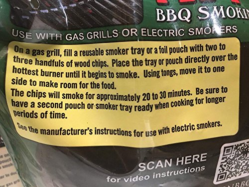 BBQ Wood Chips Variety Pack Bundle: Apple, Hickory, Mesquite, Pecan