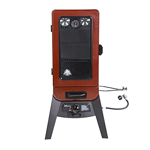 Pit Boss Vertical Smoker, Red Hammertone 684sq.in