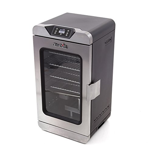 Char-Broil Digital Electric Smoker, Deluxe, Silver BBQ Grills
