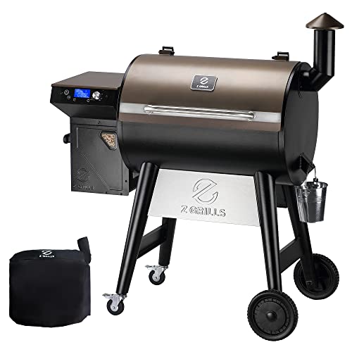 Z GRILLS Pellet Grill Smoker, 700 Cooking Area