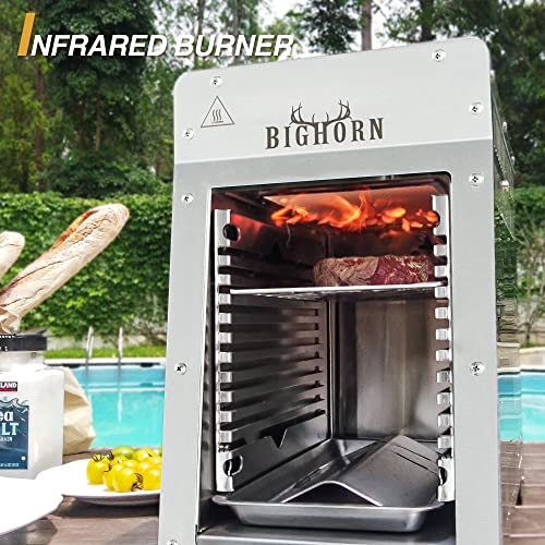 Portable Infrared Propane Grill for Quick Cooking