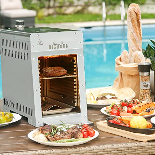 Portable Infrared Propane Grill for Quick Cooking