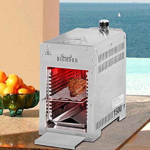 Portable Infrared Propane Grill for Quick Cooking