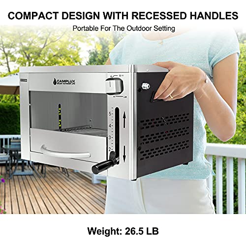 Camplux Propane Infrared Steak Grill - Powerful Heat!