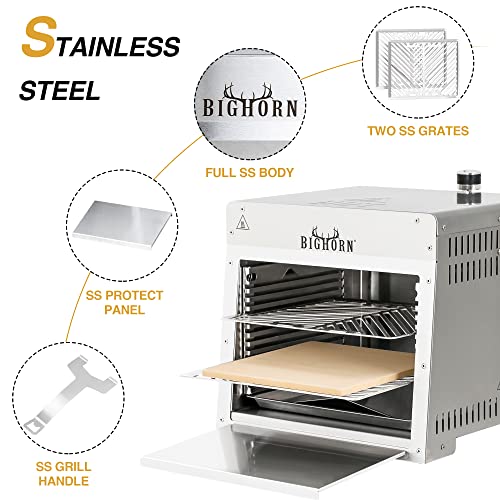 Portable Infrared Gas Grill for Quick Steak Cooking