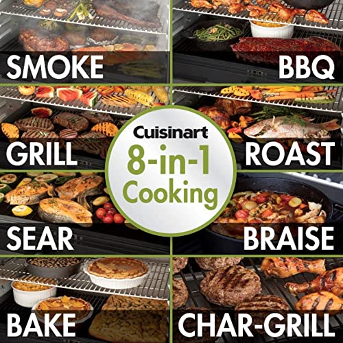 Cuisinart Portable Wood Pellet Grill: Black & Dark Gray