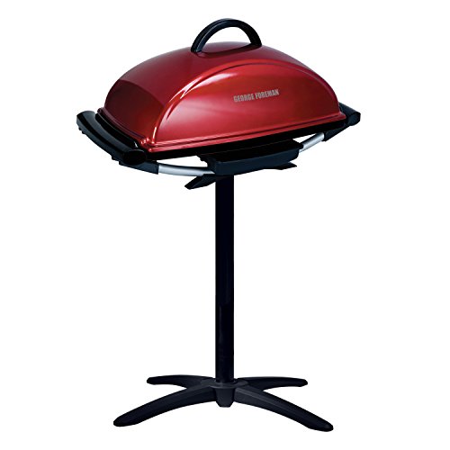 12-Serving Electric Grill for Indoor/Outdoor BBQ