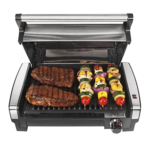 Electric Indoor Searing Grill - Adjustable Temp Control