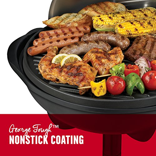Electric Grill: George Foreman Silver, 12+ Servings