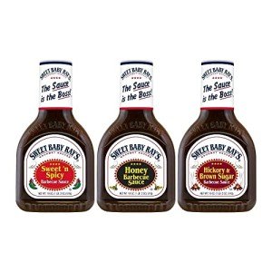 Sweet Baby Ray's BBQ Sauce Variety Pack - 3 Bottles
