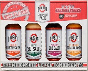 Ohio State Tailgate Grilling Sauce Pack - 4 Bottles