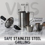 BBQ Sauce Pot and Basting Brush Set