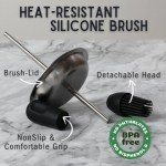 BBQ Sauce Pot and Basting Brush Set