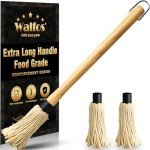 Walfos BBQ Mop Brush Set with Long Handle