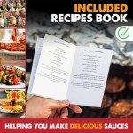 Silicone Basting Brush and Dispenser for Grilling