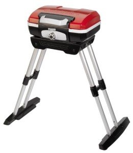 Cuisinart Petit Gourmet Portable Gas Grill, Red