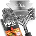 Bristle-Free BBQ Grill Brush and Scraper