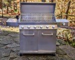 Monument 6-Burner Stainless Steel Propane Gas Grill