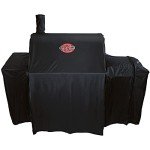 Char-Griller Waterproof Grill and Smoker Cover, Black