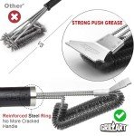 GRILLART 18" Stainless Steel BBQ Grill Brush