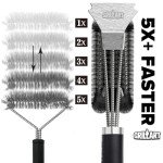 GRILLART 18" Stainless Steel BBQ Grill Brush