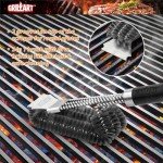 GRILLART Deluxe Grill Brush and Scraper Tool