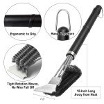GRILLART 18" Stainless Steel BBQ Grill Brush