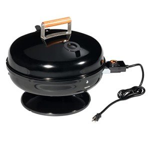 Meco Lock 'N Go Electric Grill - Black