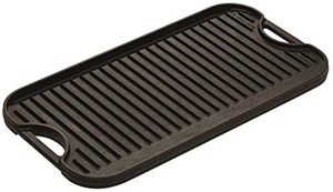 Lodge Cast Iron Reversible Grill/Griddle - 20"x10