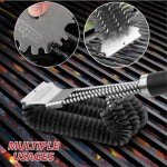 GRILLART 18" BBQ Grill Brush and Scraper Set