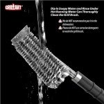 GRILLART 18" BBQ Grill Brush and Scraper Set