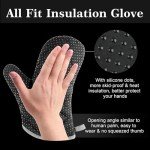 GRILLART 3-Piece BBQ Tool Set with Gloves