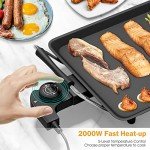 Costzon 35" Electric Teppanyaki Grill for BBQ