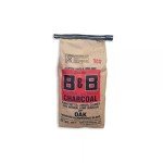 B&B Charcoal Oak Lump Charcoal, 20 lbs