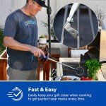 Premium Grill Scraper for Round Grates