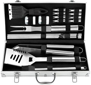 20pc Heavy Duty BBQ Grill Tool Set