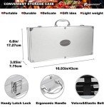 20pc Heavy Duty BBQ Grill Tool Set