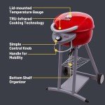 Char-Broil® Patio Bistro® Electric Grill, Red