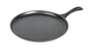 Lodge 10.5-Inch Pre-Seasoned Cast Iron Griddle