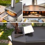 Mimiuo Portable 12" Wood Pellet Pizza Oven