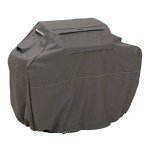 58 Inch Water-Resistant BBQ Grill Cover, Dark Taupe