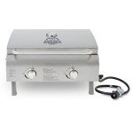 Pit Boss Two-Burner Stainless Steel Portable Grill