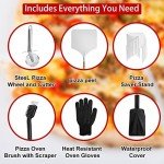 Wood Fired Outdoor Pizza Oven with Accessories