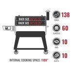 recteq Flagship 1100 Wi-Fi Pellet Grill Smoker