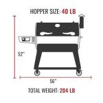 recteq Flagship 1100 Wi-Fi Pellet Grill Smoker