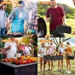 11-Piece Stainless Steel BBQ Grill Tool Set