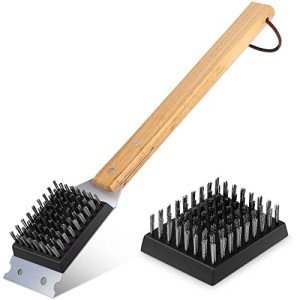 SIMPLETASTE Grill Brush with Replaceable Bristles