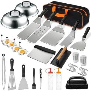 35-Piece Griddle Accessories Kit for BBQ Grilling
