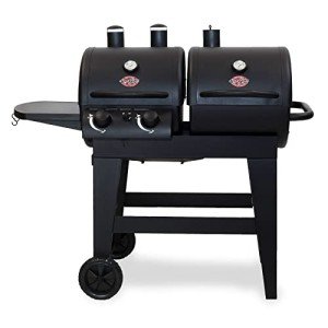 Char-Griller 2-Burner Combo Grill and Smoker